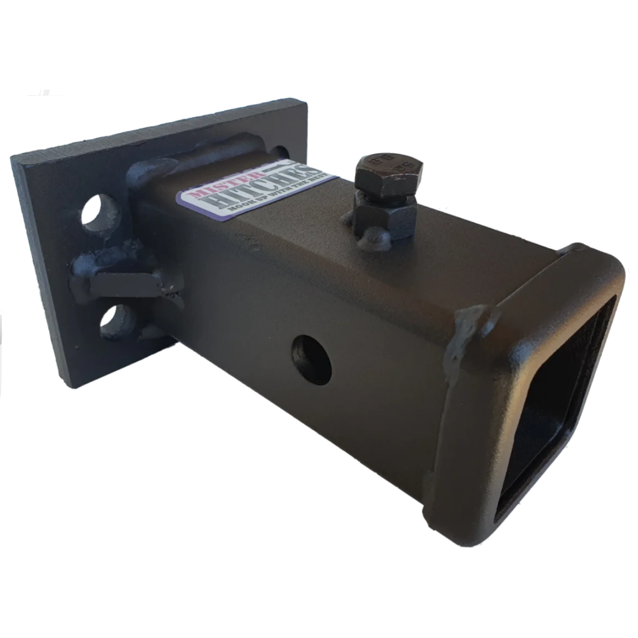 Bolt on Receiver Hitch - Pintle Hook to Class 4 Heavy Duty Receiver