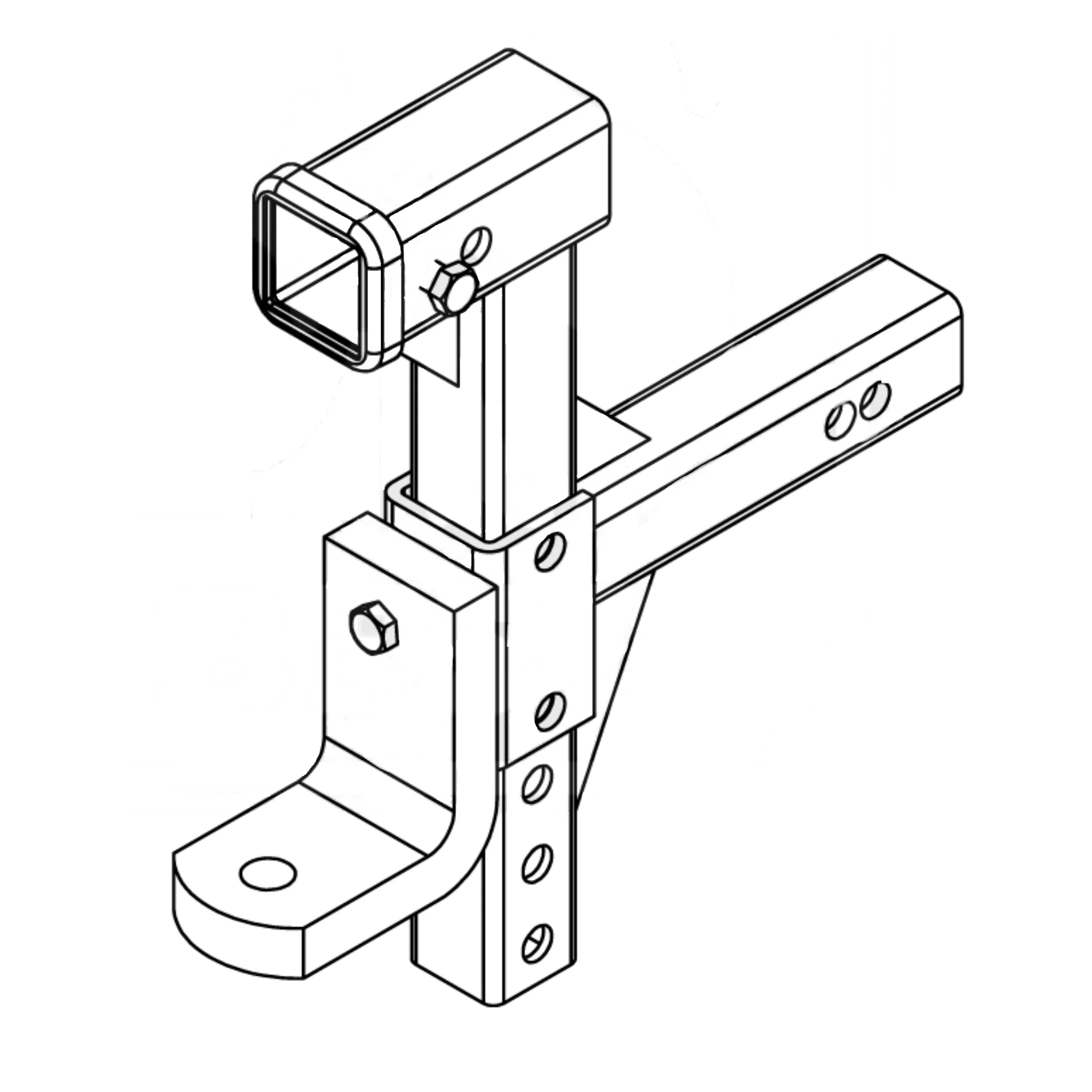 Adjustable Dual Ballmount 50mm - Image 2