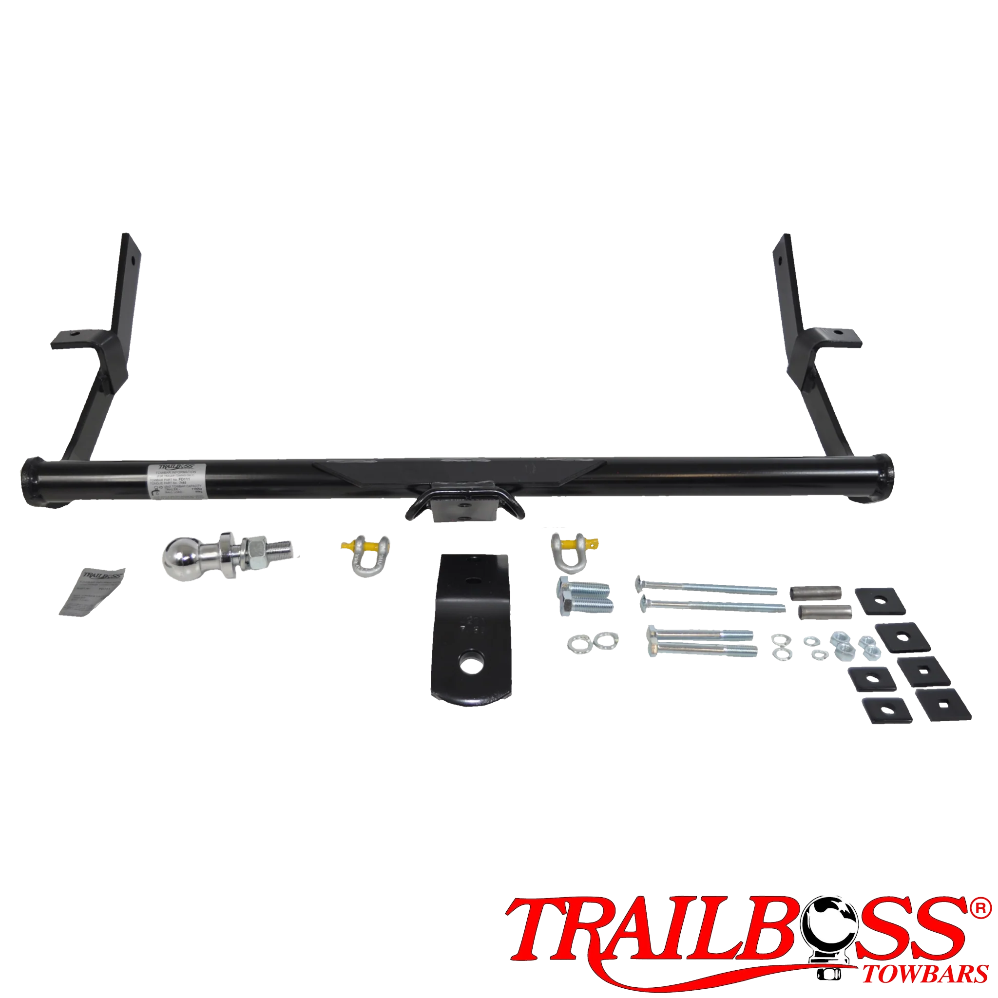 Ford Econovan SWB Single Rear Wheel Van (No Step) 01/1984 - 12/2005 - Towbar Kit - Image 2