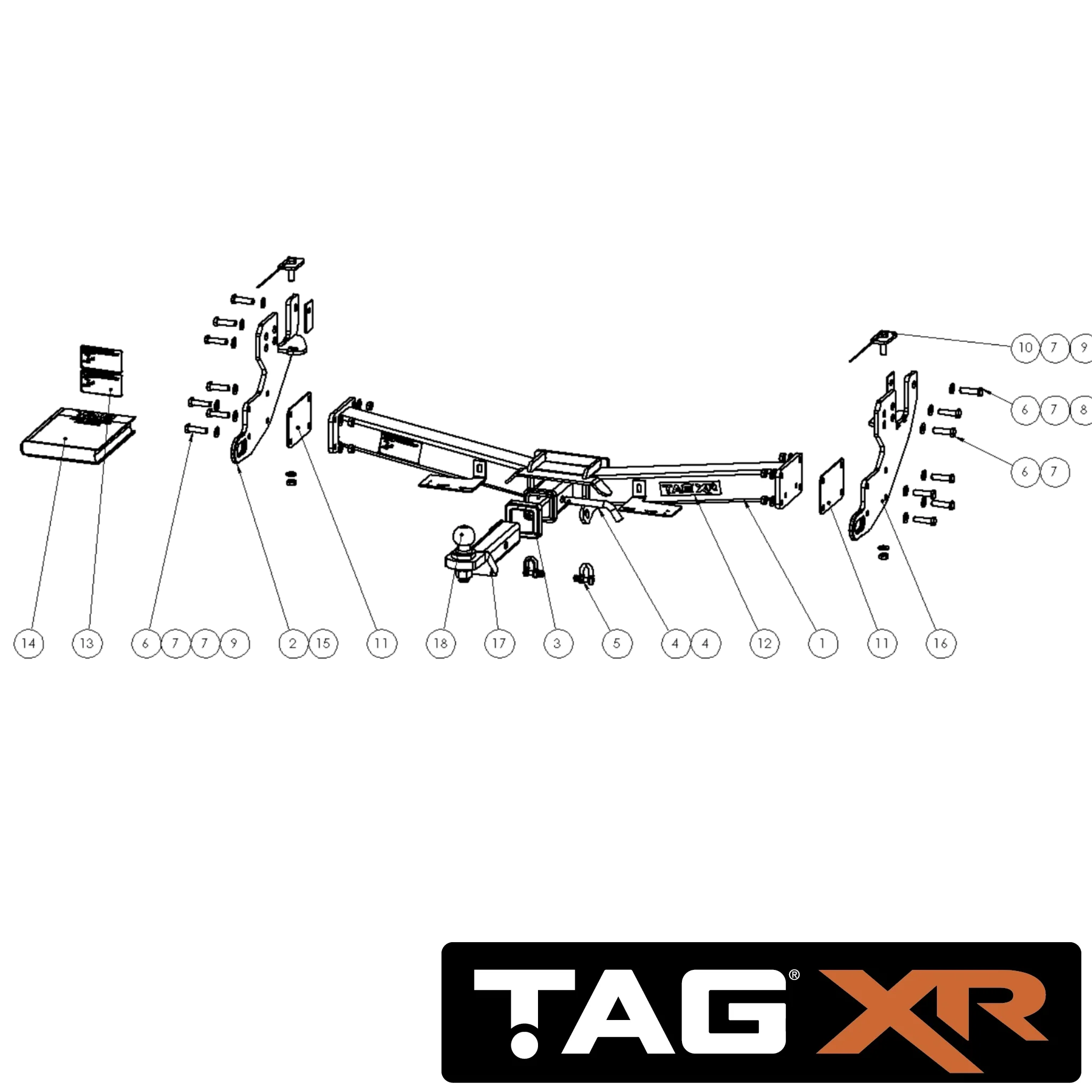 Isuzu D-Max Tub Body 07/2020 - On - Towbar Kit - Image 3
