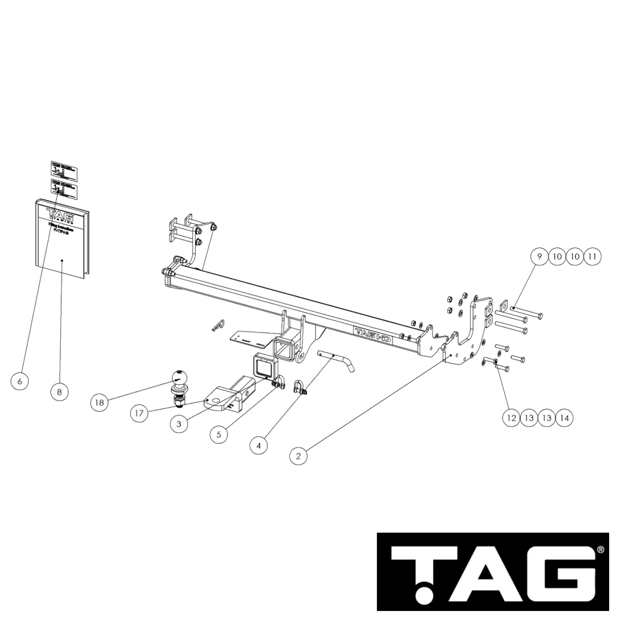Mercedes Benz Vito Van 447 Series 116 & 119 Variant 03/2015 - On - Towbar Kit - Image 3