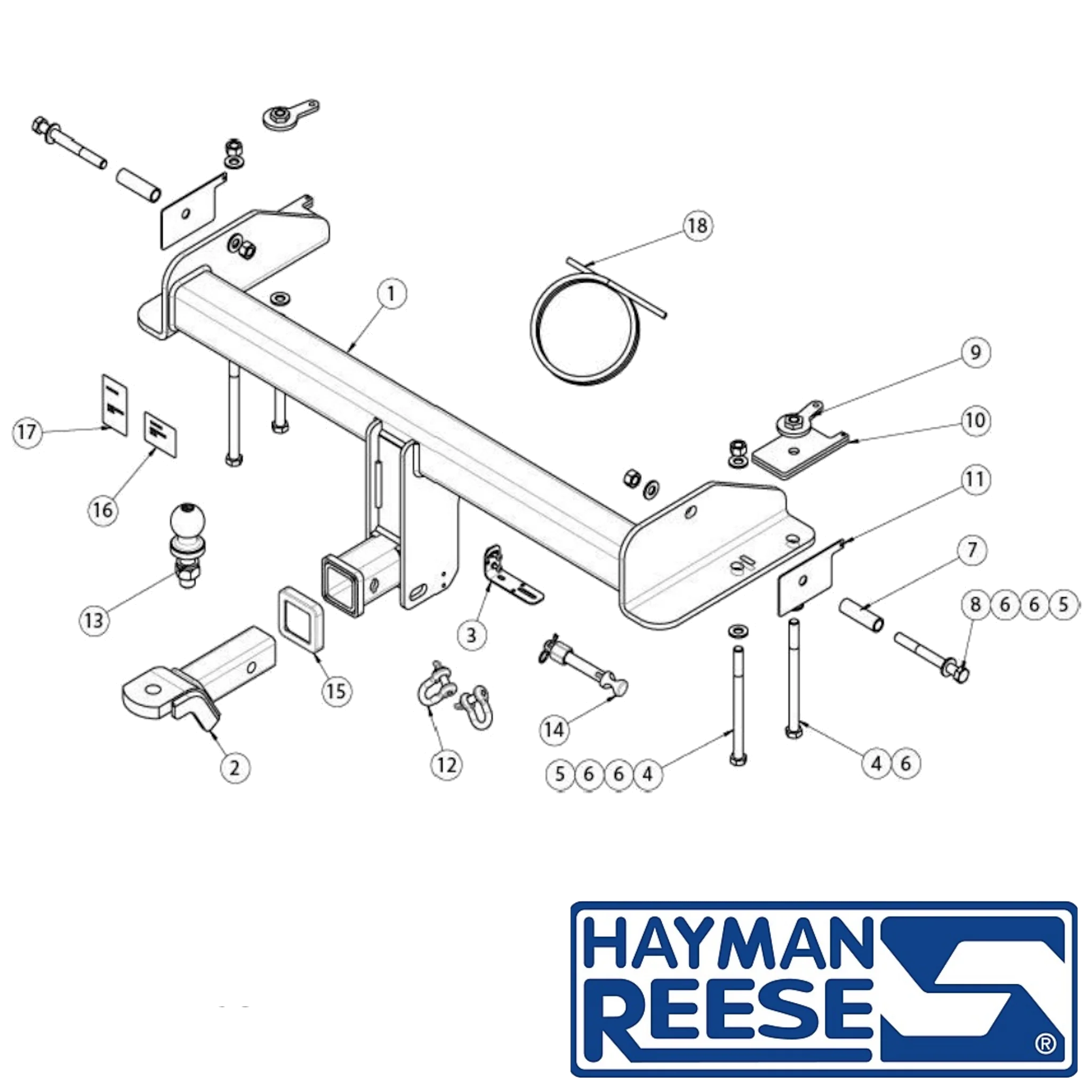 SsangYong Musso Q200 & Q201 Tub Body (LWB Only) 01/2019 - On - Towbar Kit - Image 3