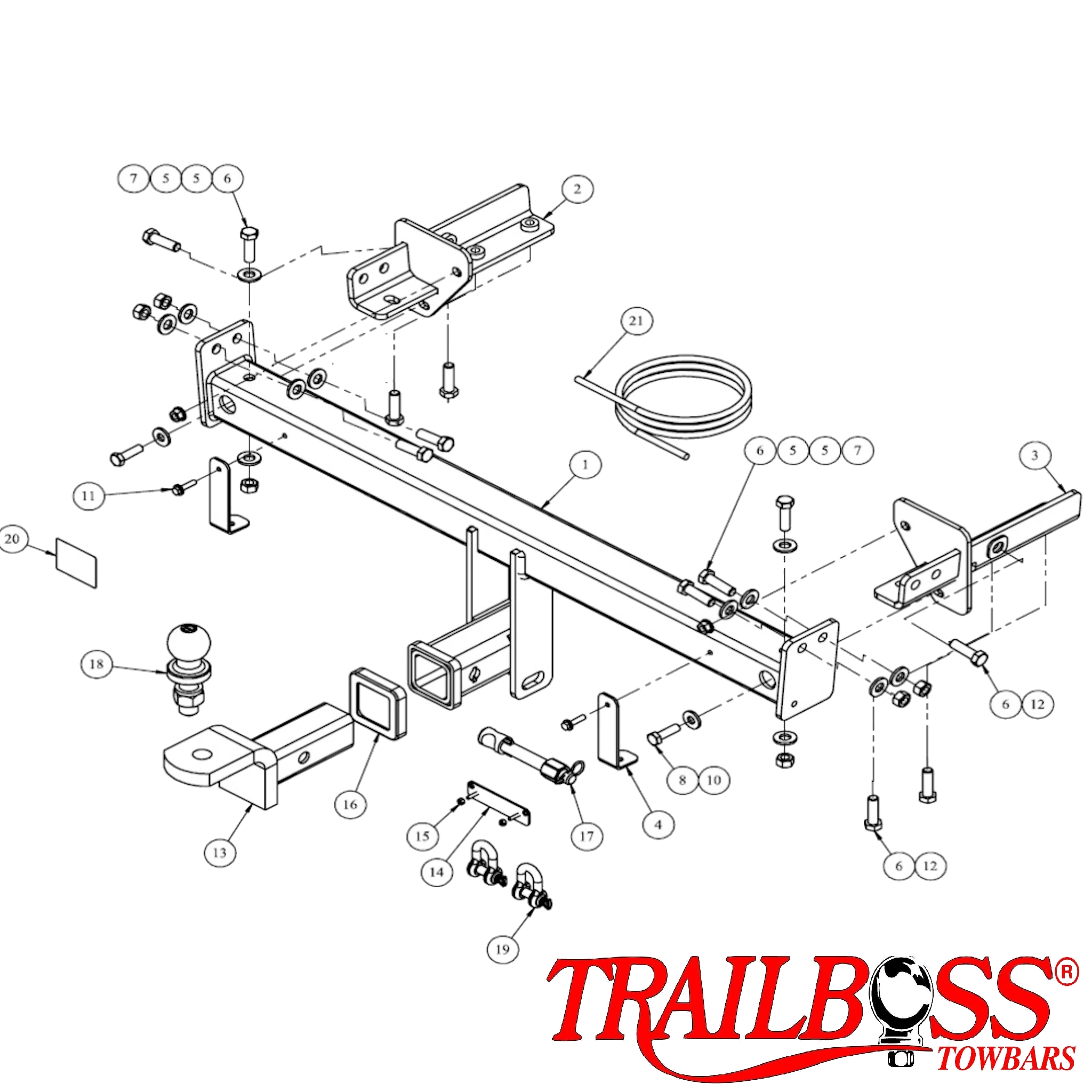 Subaru Crosstrek SUV 01/2023 - On - Towbar Kit - Image 3