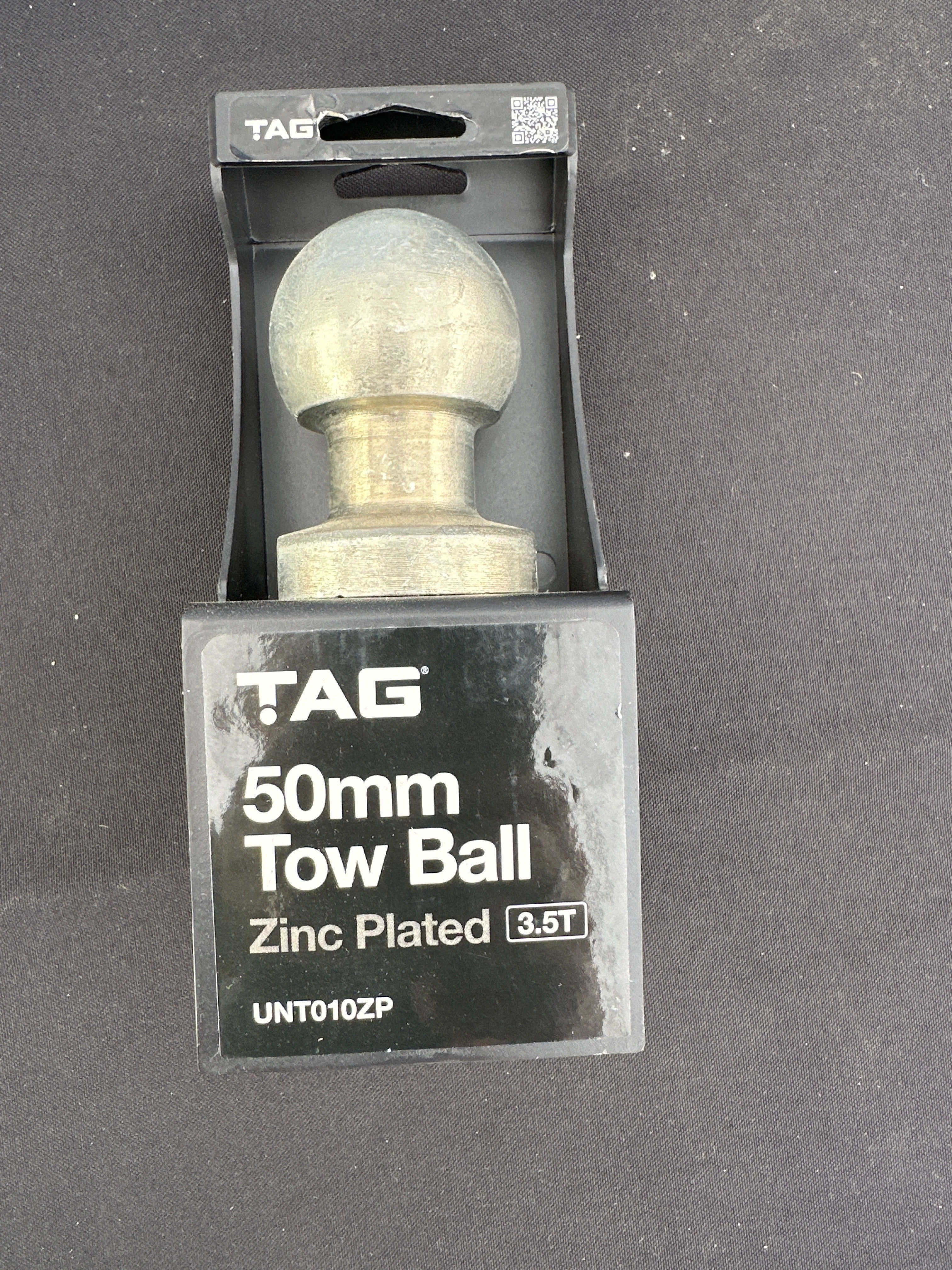 Tag Zinc Plated Towball