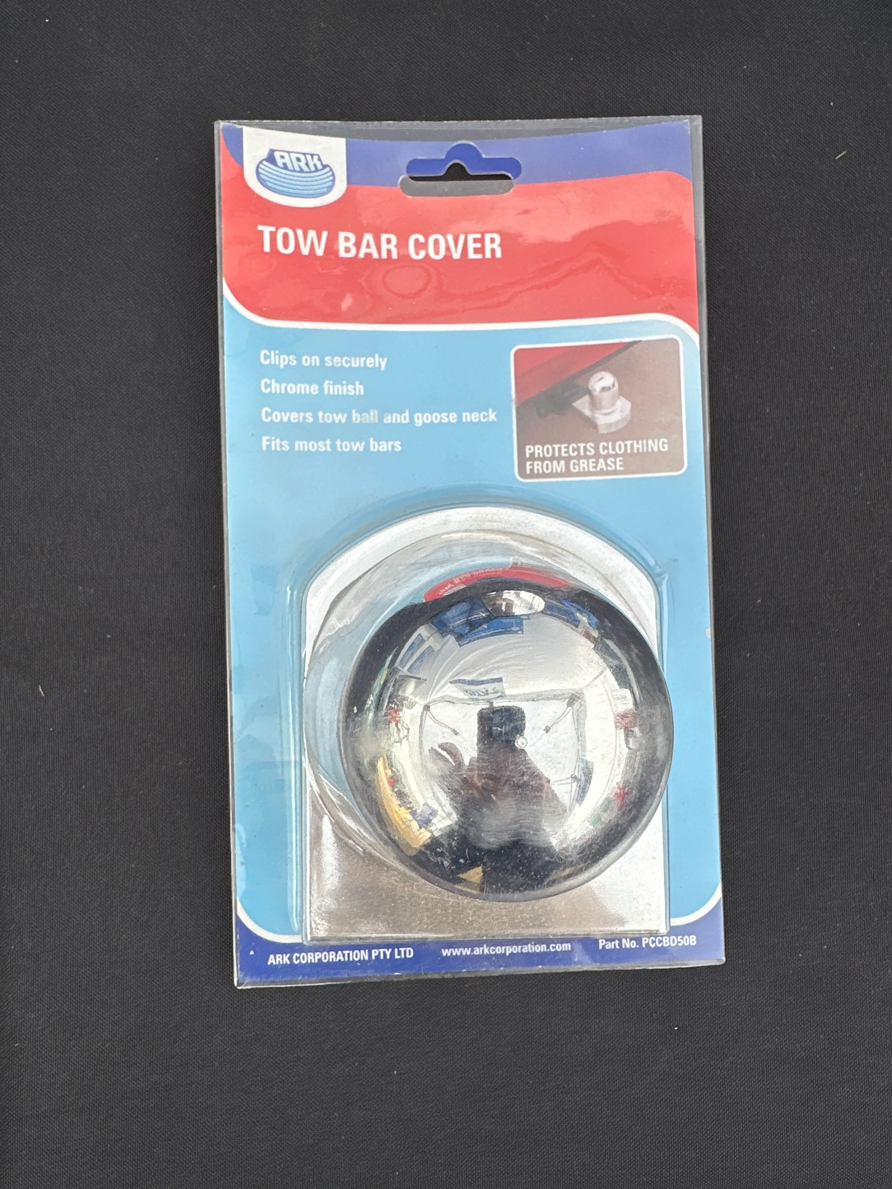 Towbar Cover Chrome Finish
