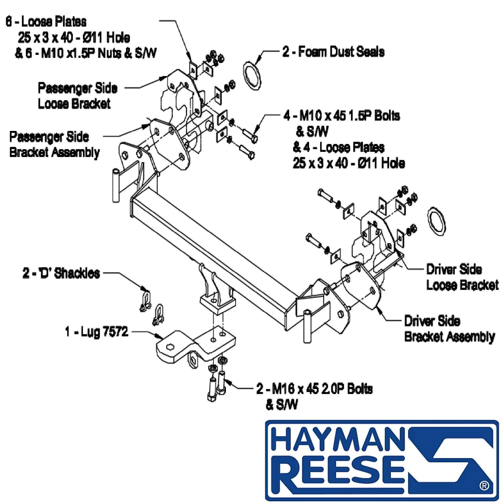 BMW 3 Series E46 Coupe 08/1998 - 04/2005 - Towbar Kit - Image 2