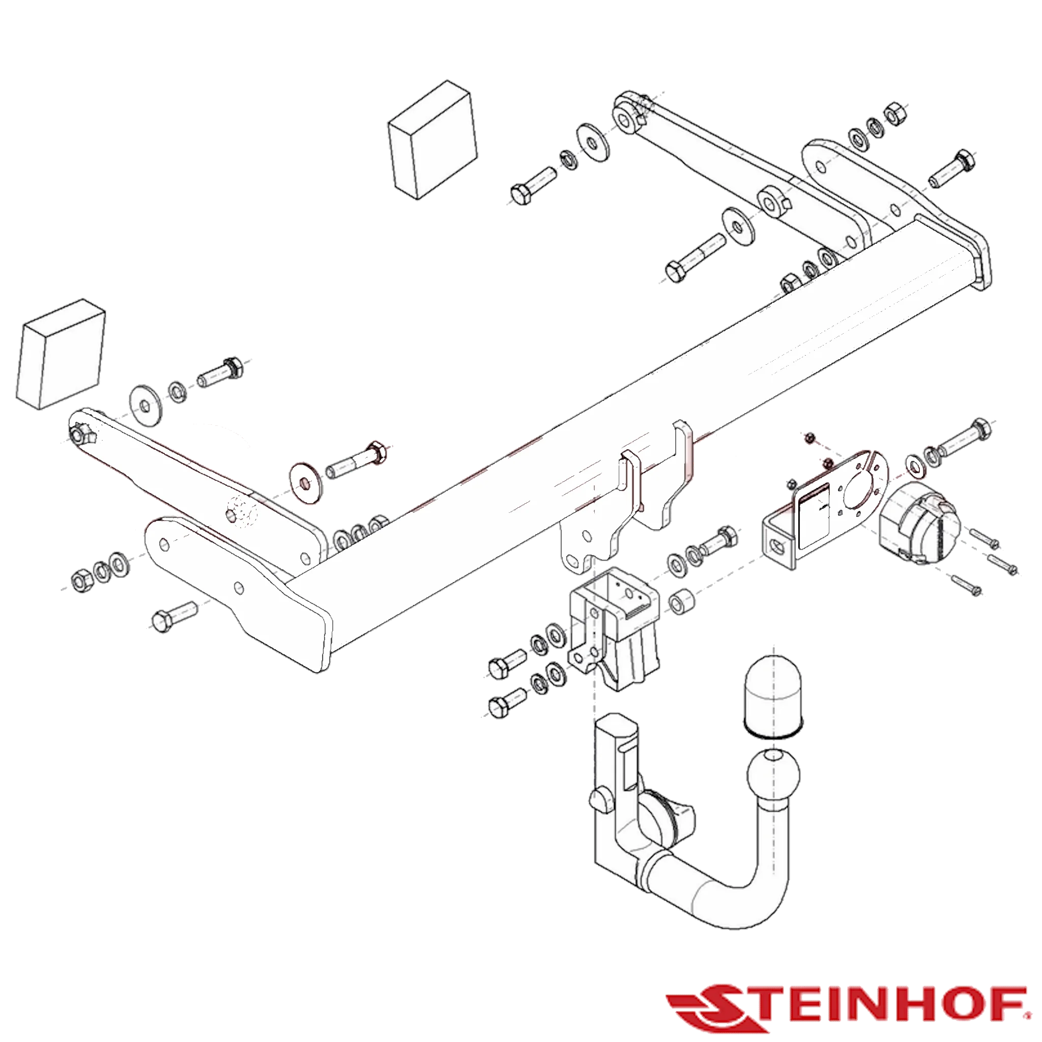 Audi A4 B9 (Inc Allroad) Wagon 02/2016 - On - Towbar Kit - Image 3