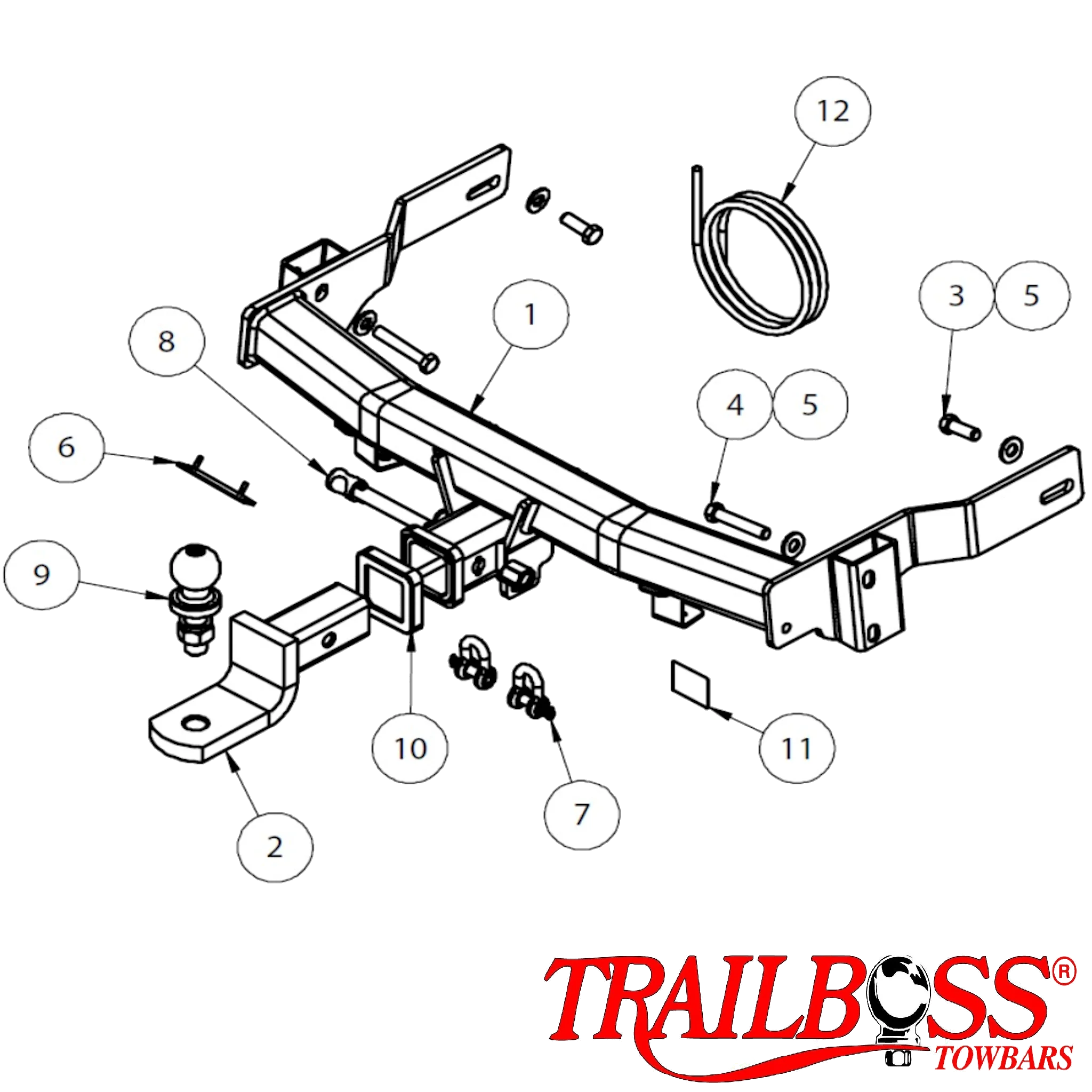 Holden Captiva 5 & 7 Seater SUV 10/2006 - 07/2018 - Towbar Kit - Image 3