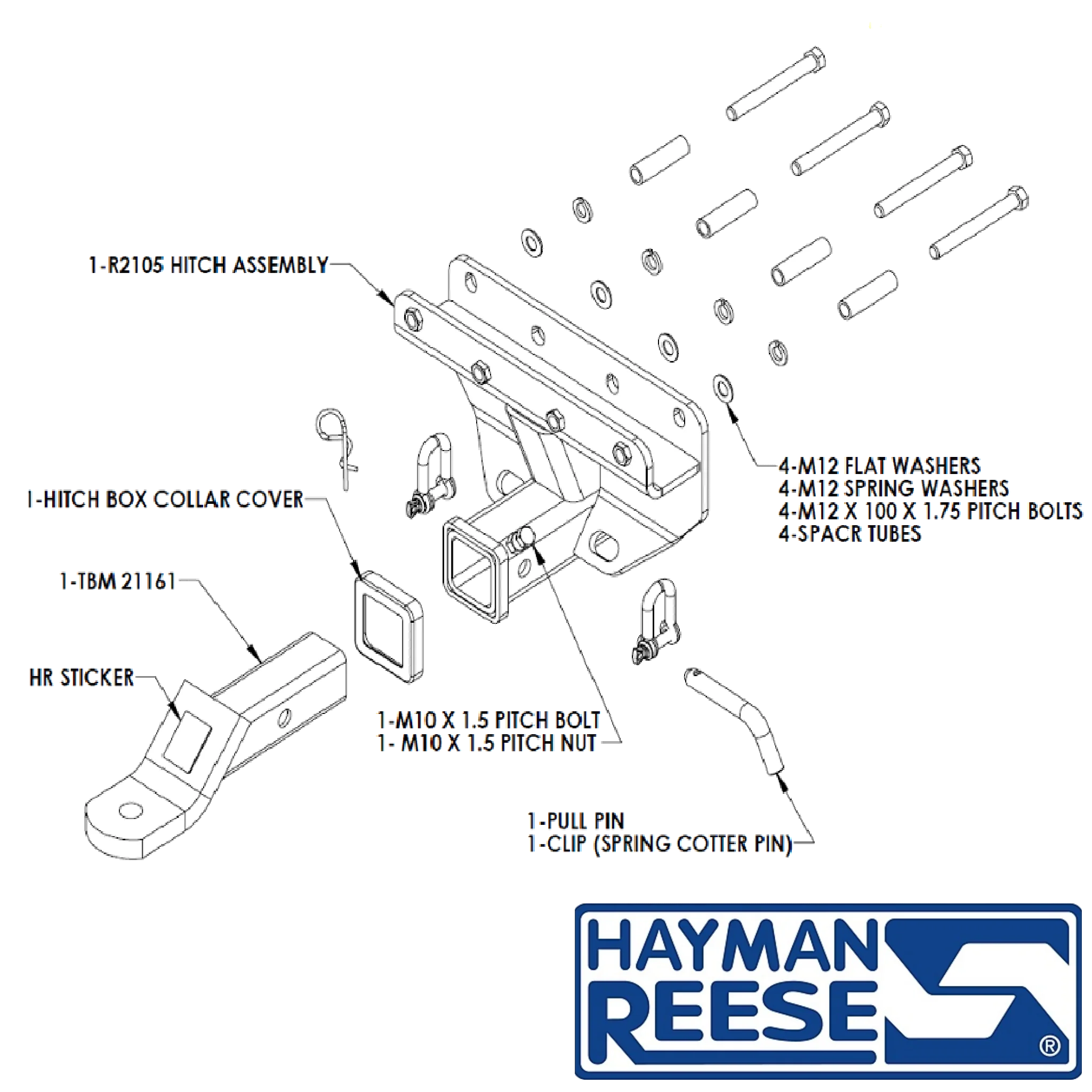 Jeep Commander XH SUV 06/2006 - 01/2011- Towbar Kit - Image 3