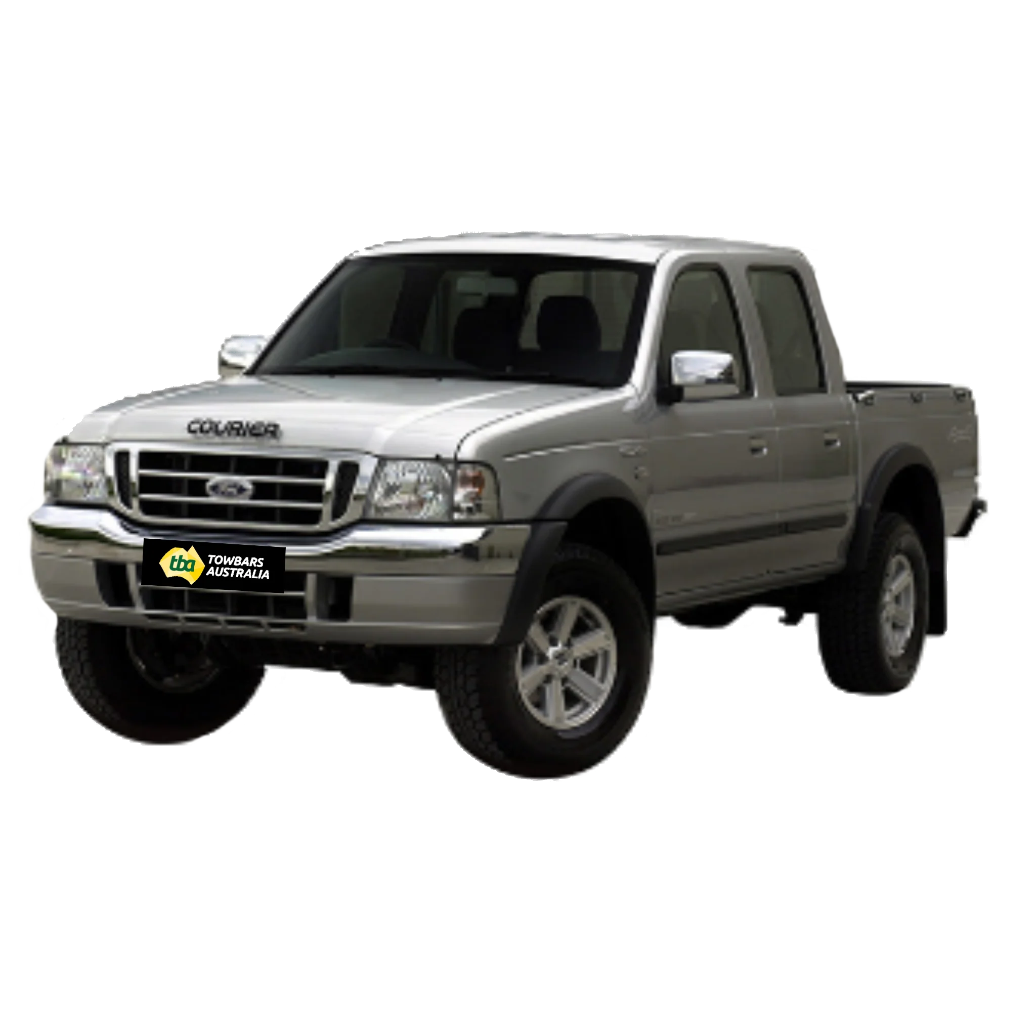 Ford Courier 2wd & 4wd Tub Body With Bumper 06/1985 - 12/2006 - Towbar Kit