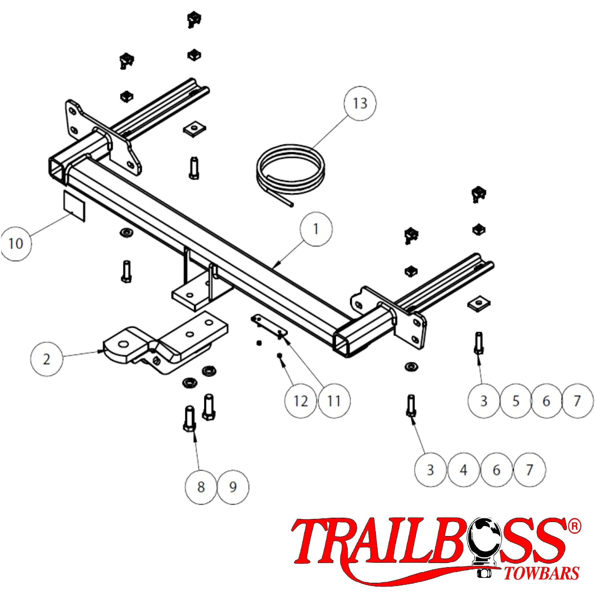 Holden Cruze JH Series 2 Wagon 11/2011 - 12/2014 - Towbar Kit - Image 3