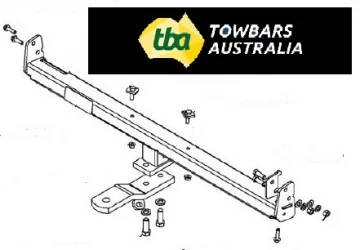 Ford Falcon BA BF (Inc XR6 & XR8) Sedan 10/2002 - 05/2008 - Towbar Kit - Image 2