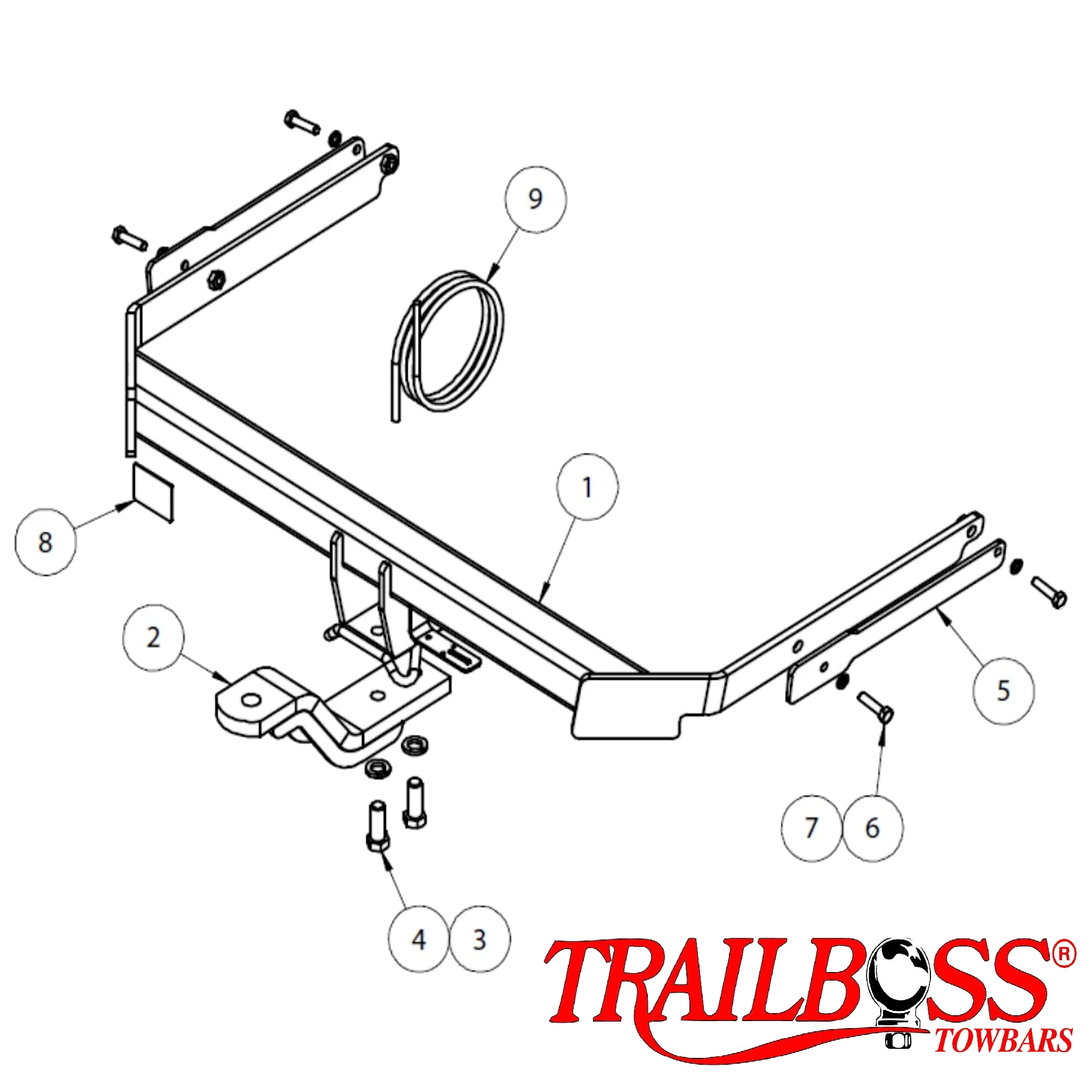 Ford Focus Sedan 09/2012 - 11/2018 - Towbar Kit - Image 2