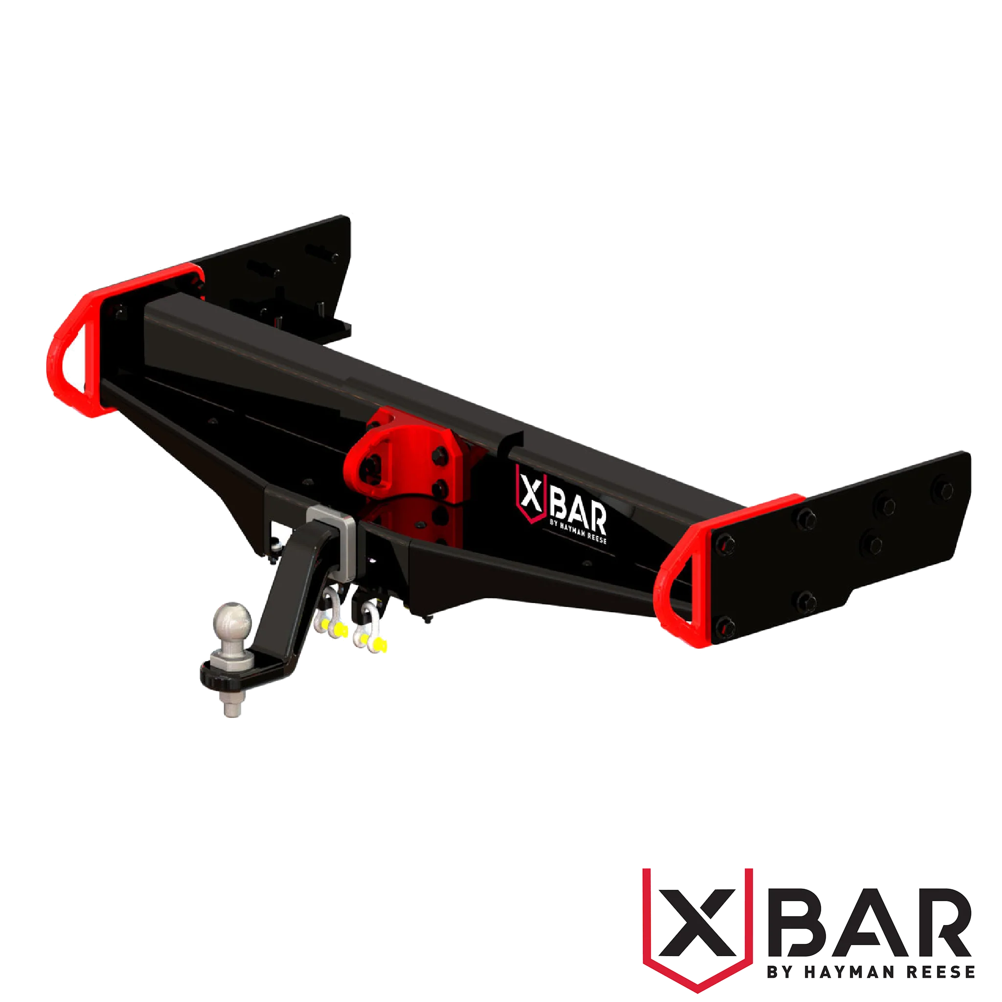 X-Bar Ford Ranger 2wd & 4wd Cab Chassis 08/2015 - 04/2022 - Towbar Kit - Image 2