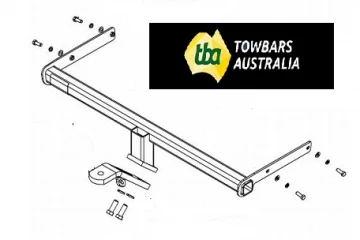 Volkswagen Golf MK7 Hatch 04/2012 - 01/2021 - Towbar Kit - Image 2
