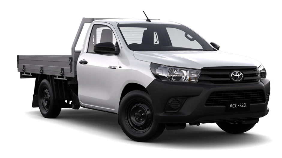 Toyota HiLux 2wd Lo-Rider Cab Chassis Without Bumper 09/2015 - On - Towbar Kit