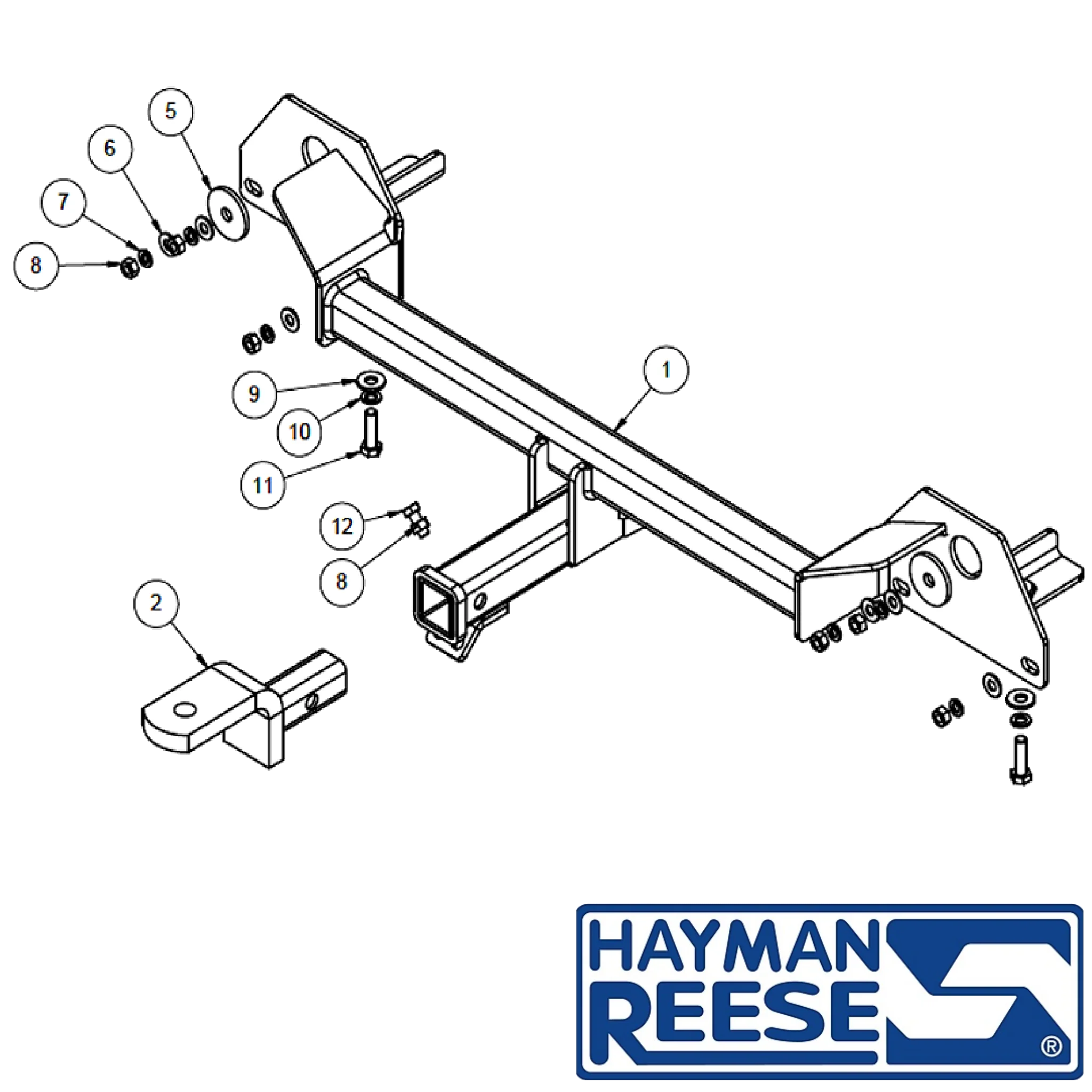 Holden Cruze Sedan 06/2009 - 10/2016 - Towbar Kit - Image 2
