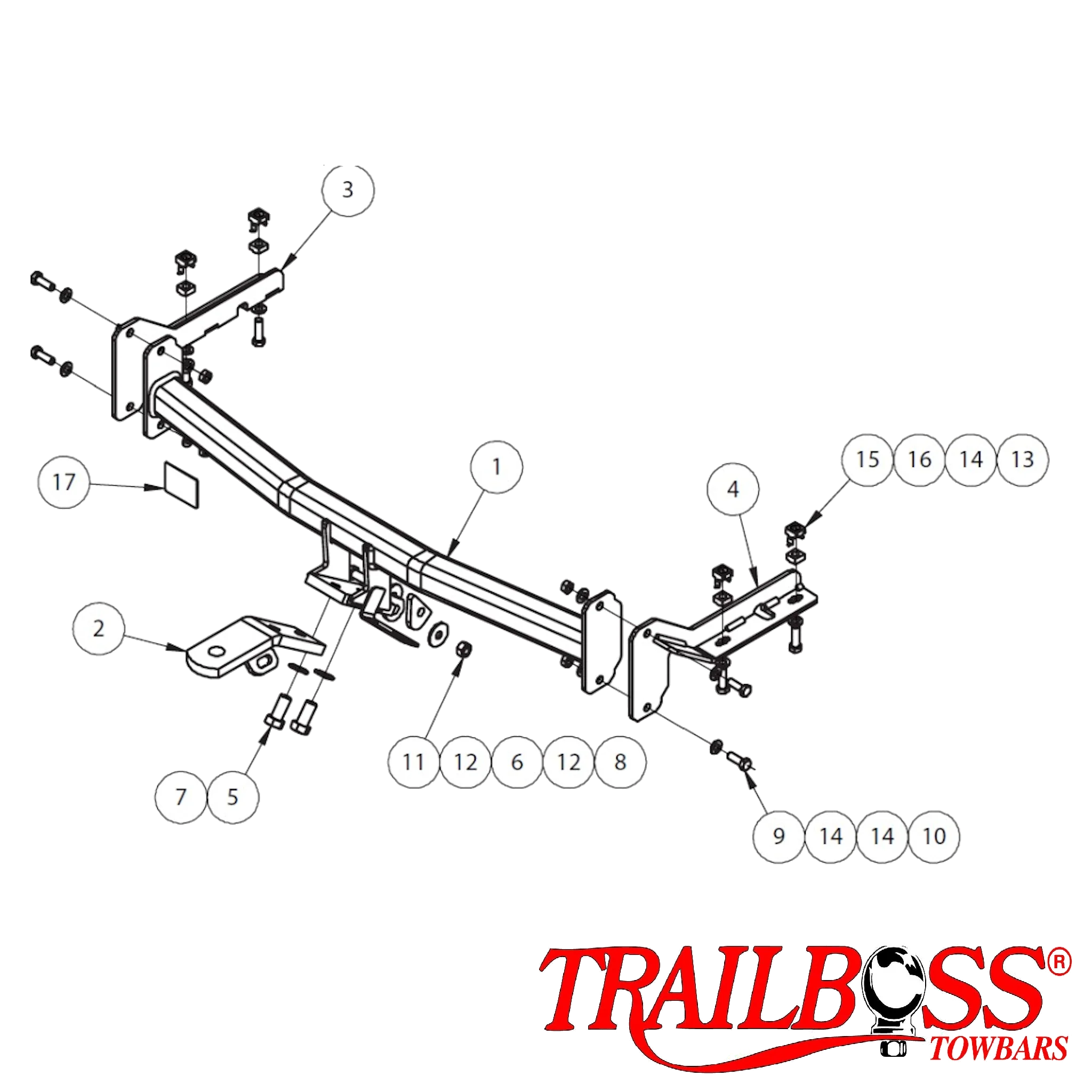 Honda Jazz GF Hatch 08/2014 - 03/2020 - Towbar Kit - Image 3
