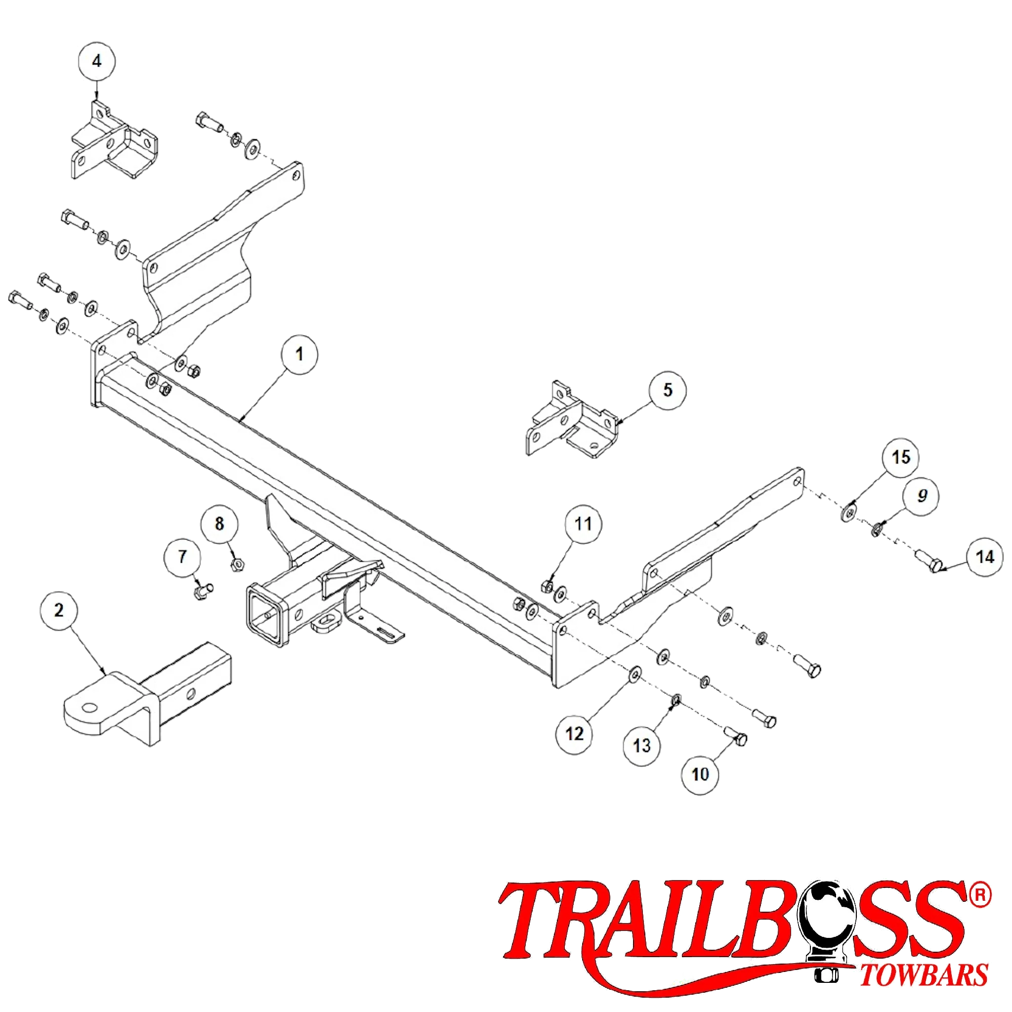 Mazda CX-5 SUV 02/2012 - 02/2017 - Towbar Kit - Image 3