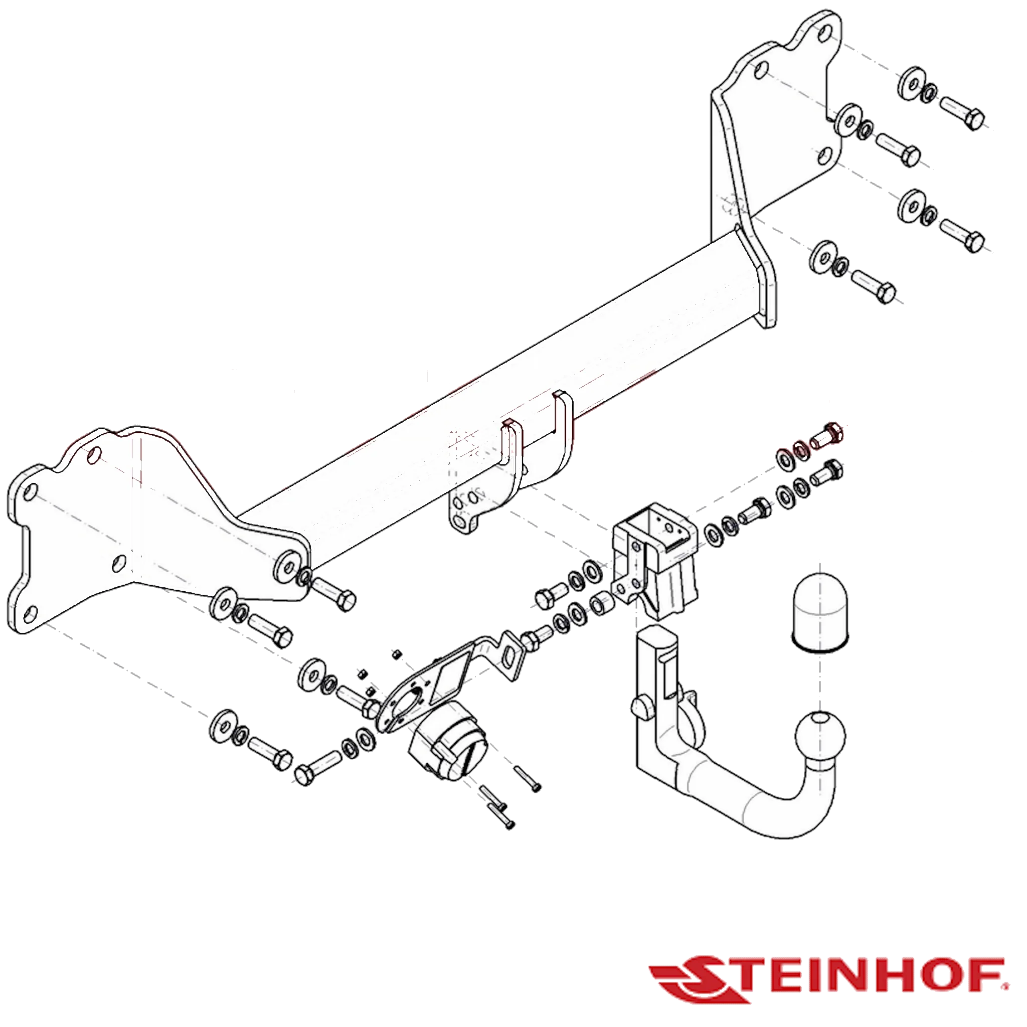 Audi Q7 SUV 07/2015 - On - Towbar Kit - Image 3