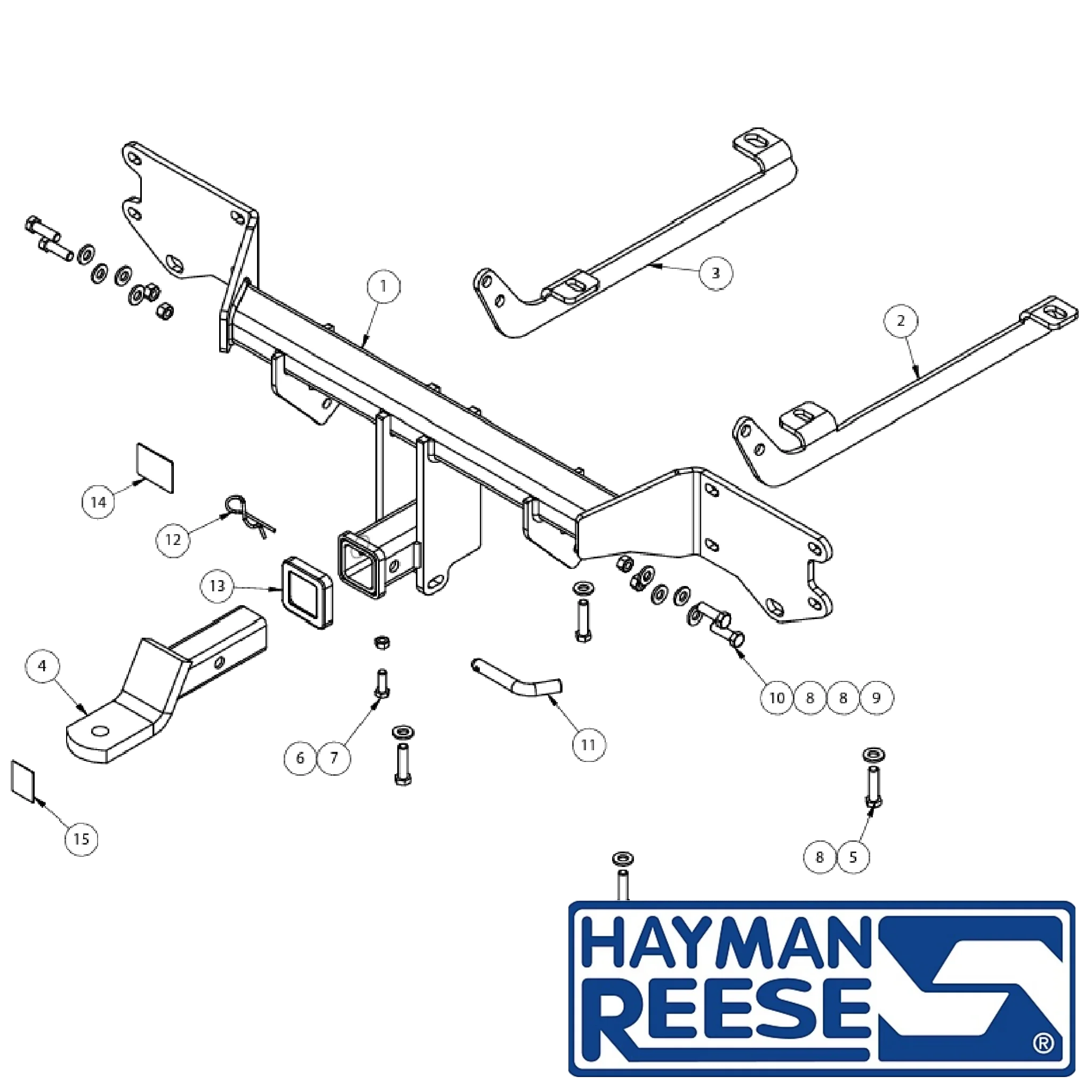 Land Rover Range Rover Sport L434 & L494 SUV 08/2013 - 06/2022 - Towbar Kit - Image 4