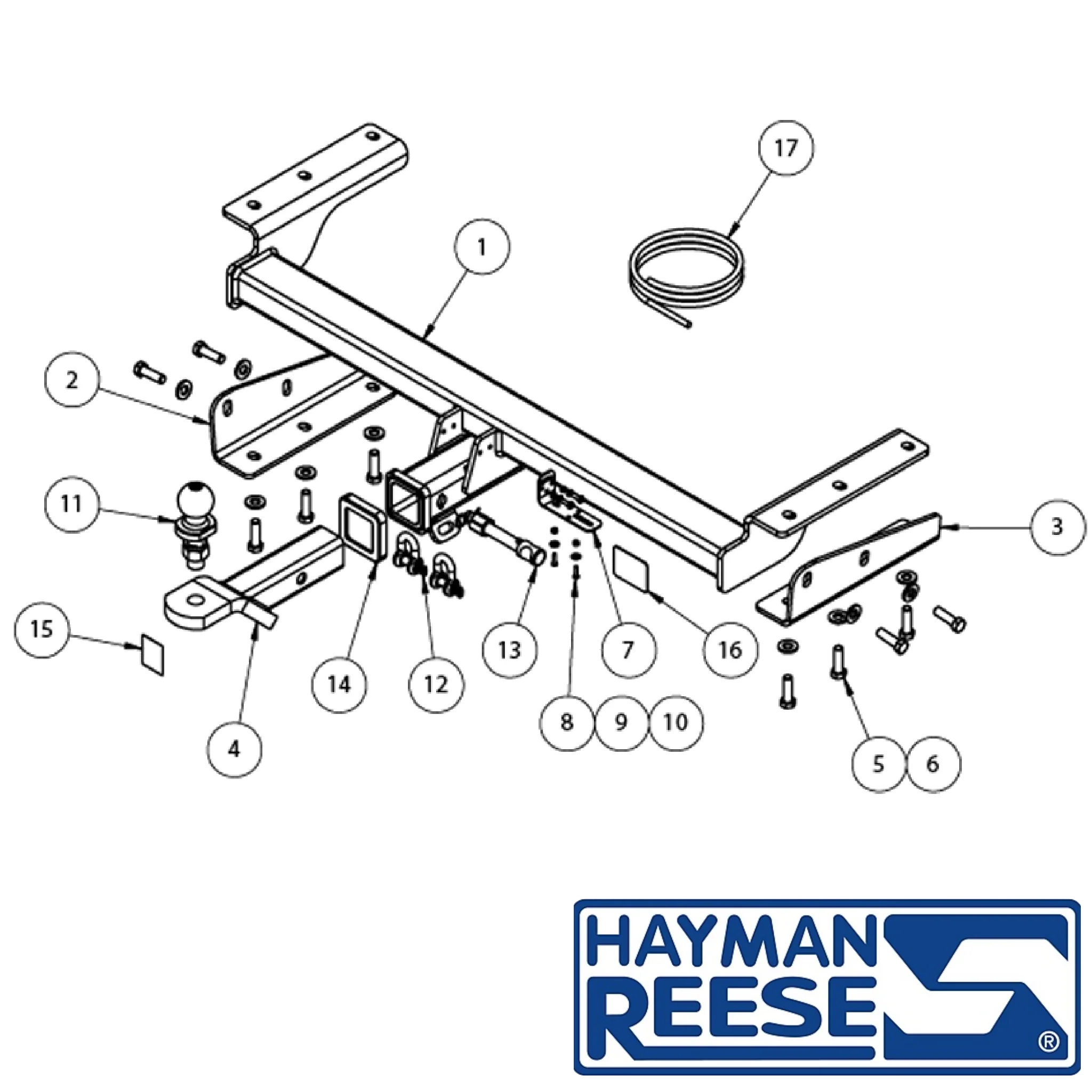 Lexus RX350 GGL25R SUV 11/2015 - 10/2022 (Not Hybrid or 7 seat) - Towbar Kit - Image 2