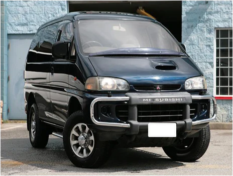 Mitsubishi Delica Shuttle Nose People Mover 05/1993 - 12/2007 (Shipping hook same angles) - Towbar Kit