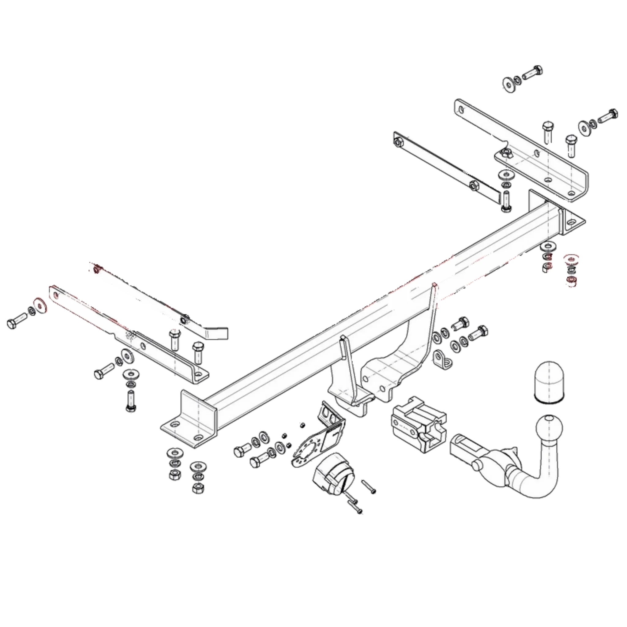 Suzuki Swift AZ Hatch 04/2017 - On - Towbar Kit - Image 3
