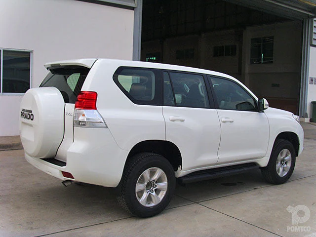 Toyota Prado 150 Series 5 Door SUV 11/2009 - 11/2017 (Spare Wheel on Rear Door) - Towbar Kit