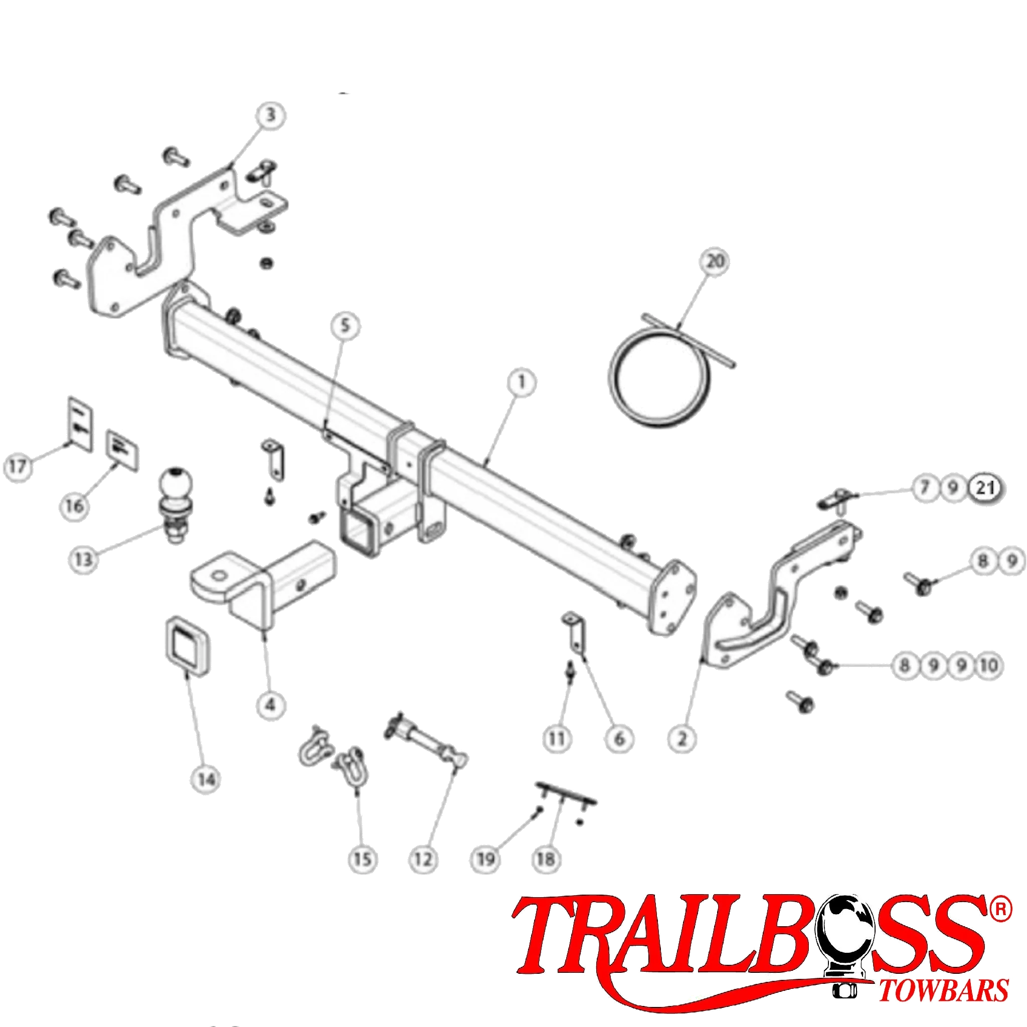 Hyundai Venue SUV 07/2019 - On - Towbar Kit - Image 3