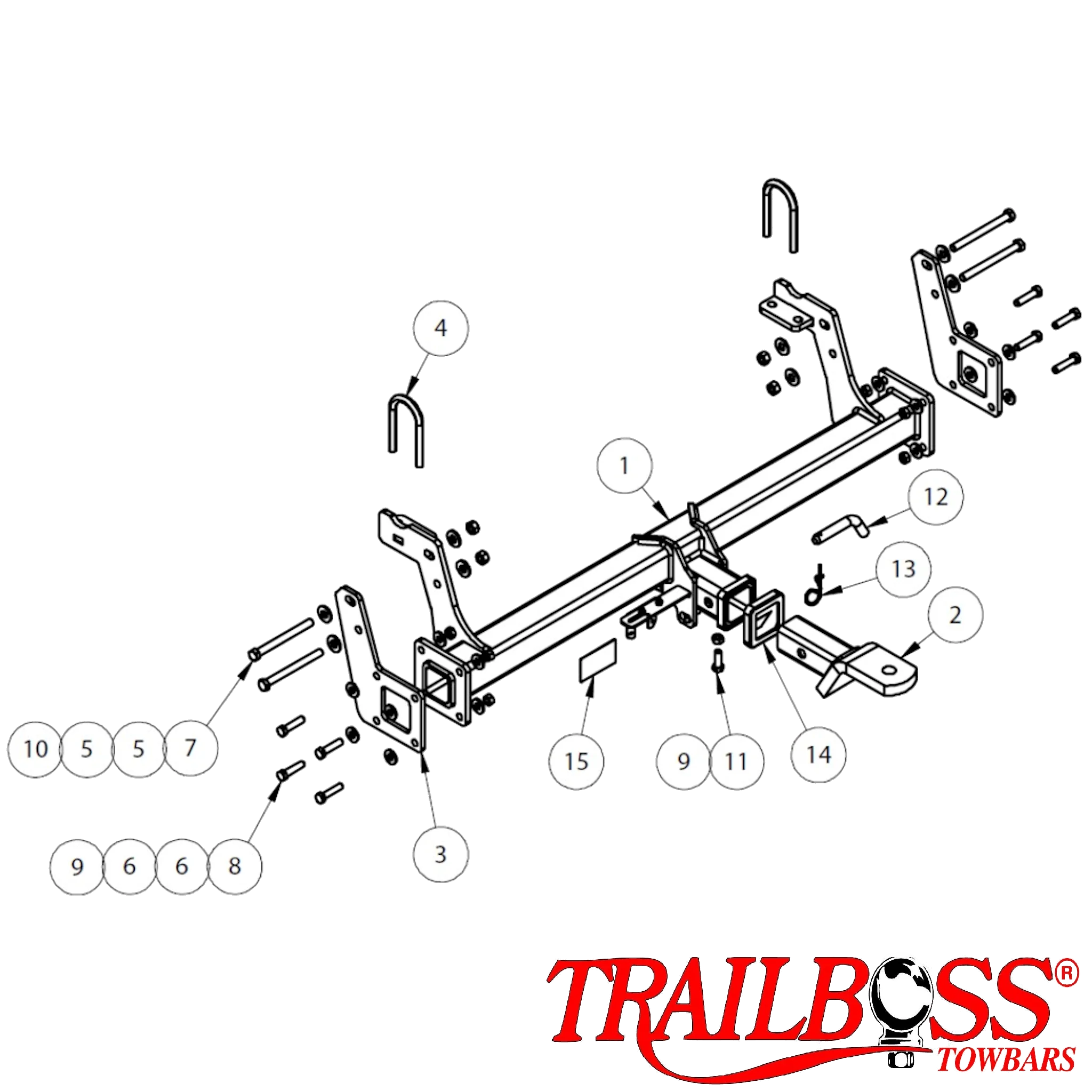 Tata Xenon Tub Body 10/2013 - 03/2017 (Not Dicor) - Towbar Kit - Image 3