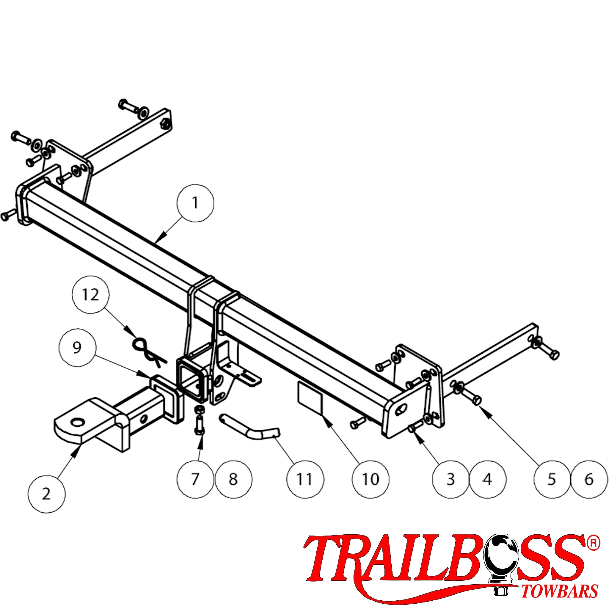Skoda Yeti SUV 09/2011 - 01/2018 - Towbar Kit - Image 2