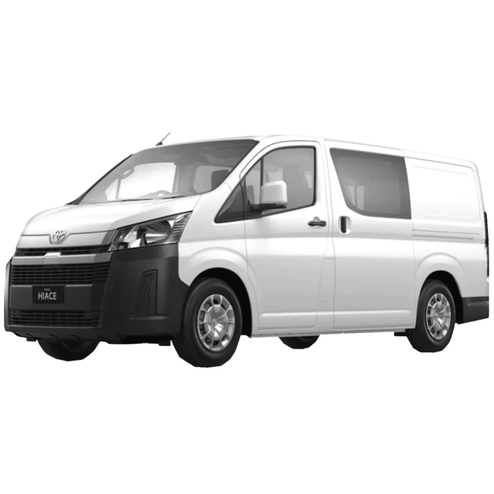 Toyota HiAce Gen 6 LWB & SLWB Van 03/2019 - On - Tradesman Rear Step